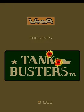 Tank Busters screen shot title